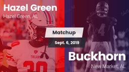Matchup: Hazel Green High vs. Buckhorn  2019