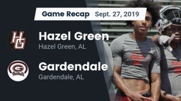 Recap: Hazel Green  vs. Gardendale  2019
