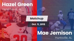 Matchup: Hazel Green High vs. Mae Jemison  2019