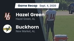 Recap: Hazel Green  vs. Buckhorn  2020