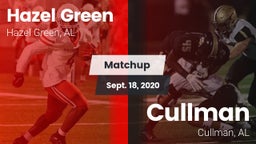 Matchup: Hazel Green High vs. Cullman  2020