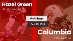Matchup: Hazel Green High vs. Columbia  2020