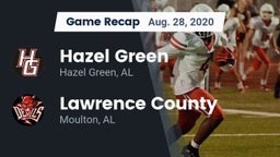 Recap: Hazel Green  vs. Lawrence County  2020