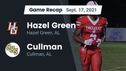 Recap: Hazel Green  vs. Cullman  2021