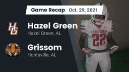 Recap: Hazel Green  vs. Grissom  2021