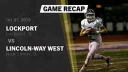 Recap: Lockport  vs. Lincoln-Way West  2016