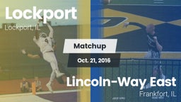 Matchup: Lockport vs. Lincoln-Way East  2016