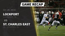 Recap: Lockport  vs. St. Charles East  2016