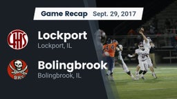 Recap: Lockport  vs. Bolingbrook  2017
