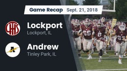 Recap: Lockport  vs. Andrew  2018