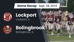 Recap: Lockport  vs. Bolingbrook  2018