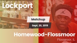 Matchup: Lockport vs. Homewood-Flossmoor  2019
