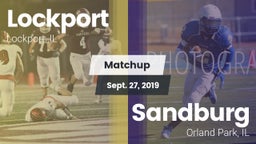 Matchup: Lockport vs. Sandburg  2019
