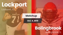 Matchup: Lockport vs. Bolingbrook  2019