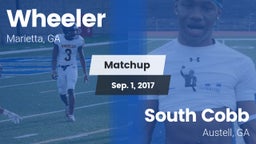 Matchup: Wheeler  vs. South Cobb  2017