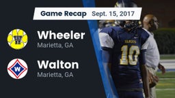 Recap: Wheeler  vs. Walton  2017