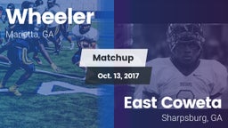 Matchup: Wheeler  vs. East Coweta  2017