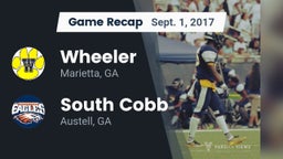 Recap: Wheeler  vs. South Cobb  2017