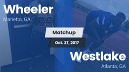 Matchup: Wheeler  vs. Westlake  2017