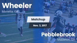 Matchup: Wheeler  vs. Pebblebrook  2017