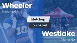 Matchup: Wheeler  vs. Westlake  2018