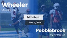 Matchup: Wheeler  vs. Pebblebrook  2018