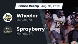 Recap: Wheeler  vs. Sprayberry  2019