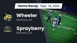 Recap: Wheeler  vs. Sprayberry  2020