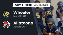 Recap: Wheeler  vs. Allatoona  2020