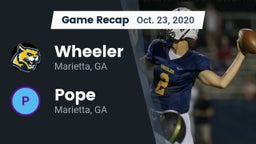 Recap: Wheeler  vs. Pope  2020