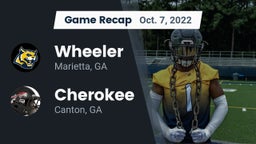 Recap: Wheeler  vs. Cherokee  2022