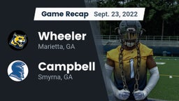 Recap: Wheeler  vs. Campbell  2022