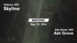 Matchup: Skyline  vs. Ash Grove  2016