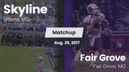 Matchup: Skyline  vs. Fair Grove  2017