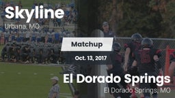 Matchup: Skyline  vs. El Dorado Springs  2017