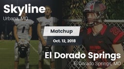 Matchup: Skyline  vs. El Dorado Springs  2018