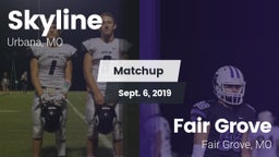 Matchup: Skyline  vs. Fair Grove  2019