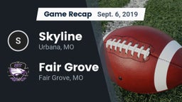 Recap: Skyline  vs. Fair Grove  2019