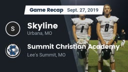 Recap: Skyline  vs. Summit Christian Academy 2019