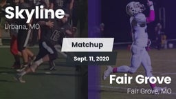 Matchup: Skyline  vs. Fair Grove  2020