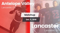 Matchup: Antelope Valley vs. Lancaster  2018