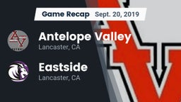 Recap: Antelope Valley  vs. Eastside  2019