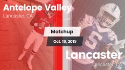 Matchup: Antelope Valley vs. Lancaster  2019