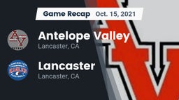 Recap: Antelope Valley  vs. Lancaster  2021