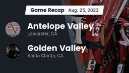 Recap: Antelope Valley  vs. Golden Valley  2023