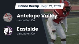 Recap: Antelope Valley  vs. Eastside  2023