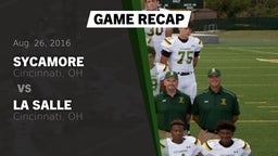 Recap: Sycamore  vs. La Salle  2016