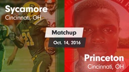 Matchup: Sycamore vs. Princeton  2016
