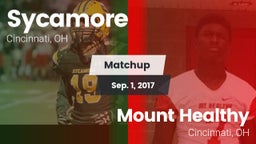 Matchup: Sycamore vs. Mount Healthy  2017