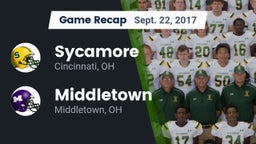 Recap: Sycamore  vs. Middletown  2017